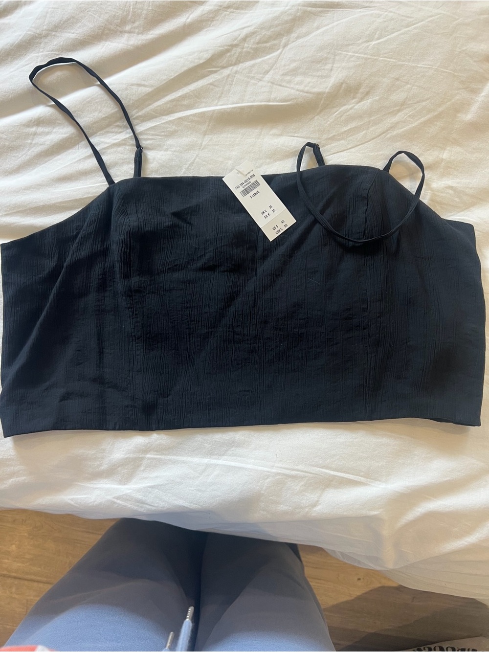 Abercrombie & Fitch Black Spaghetti-Strap Camisole